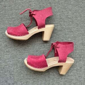 Bryr Clogs Hannah Spanish Toe High Heel